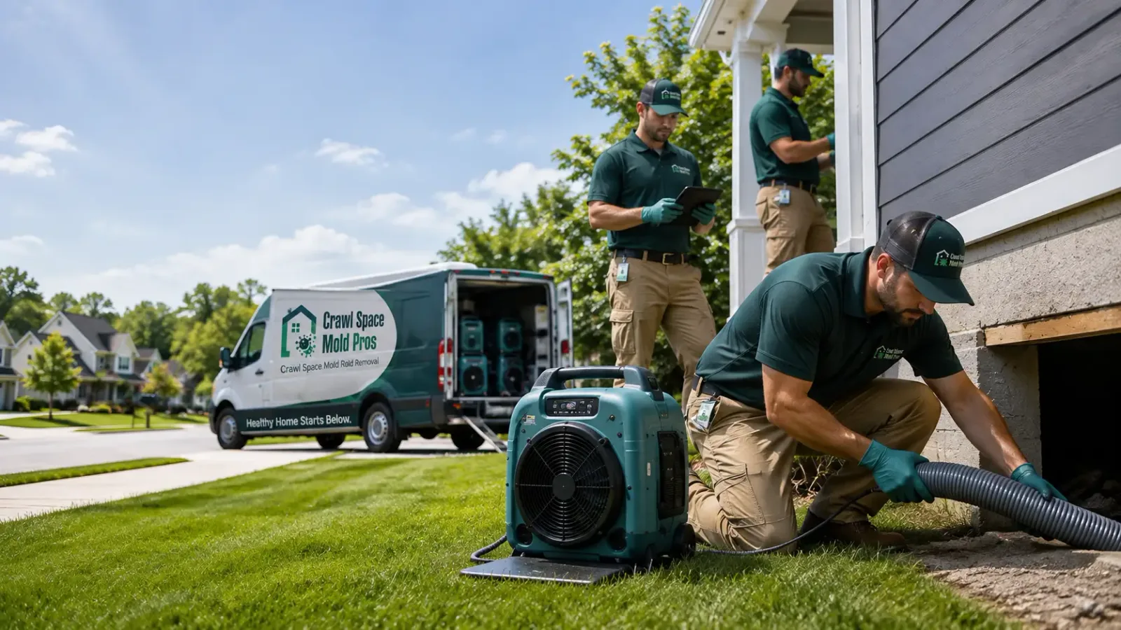 Crawl Space Mold Removal in Galien, MI